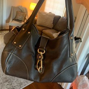 Dooney & Bourke black leather purse